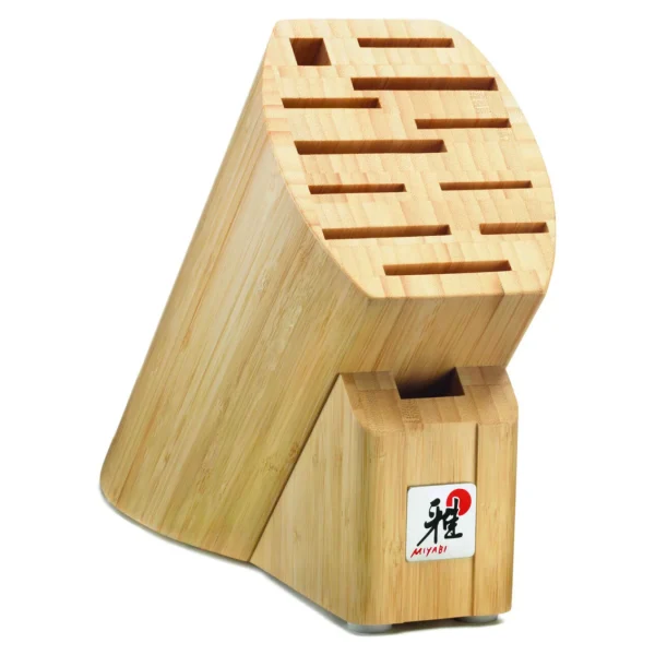 MIYABI Knife Block Sets*7-Pc, Knife Block Set, Brown