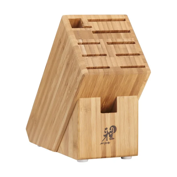 MIYABI Knife Block Sets*7-Pc, Knife Block Set, Brown