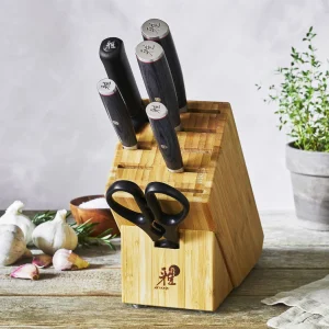 MIYABI Knife Block Sets*7-Pc, Knife Block Set, Natural