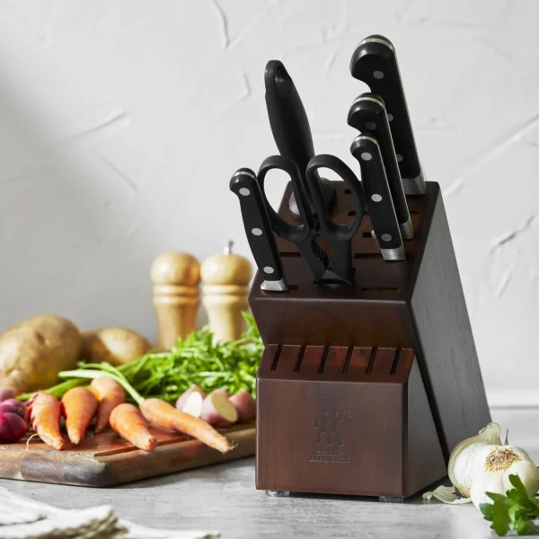 ZWILLING Knife Block Sets*7-Pc, Knife Block Set, Walnut