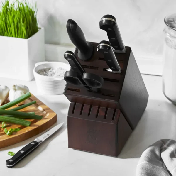 ZWILLING Knife Block Sets*7-Pc, Knife Block Set, Walnut