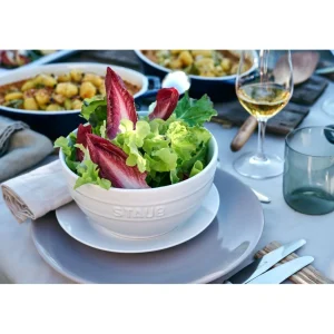 STAUB Cereal Bowls*2-Pc, Large Universal Bowl Set, White