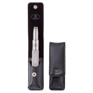 ZWILLING Manicure Sets*2-Pc, Leather Men'S Grooming Set, Black Matte