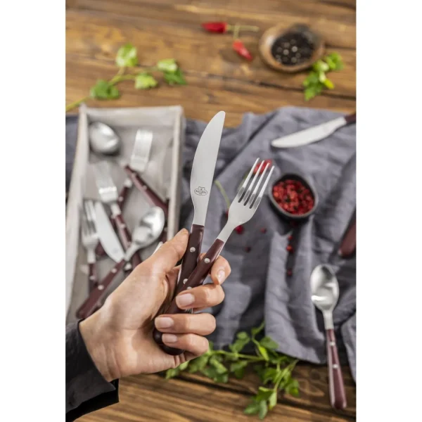 Ballarini Flatware Sets*20-Pc, Matte, Flatware Set, Red