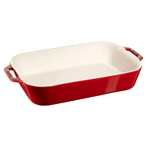 STAUB Cake Pans*3-Pc, Mixed Baking Dish Set, Cherry