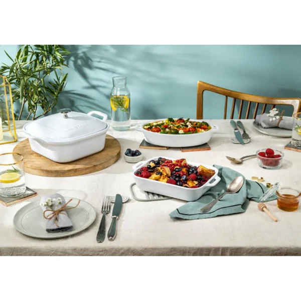 STAUB Cookware Sets*4-Pc, Mixed Baking Dish Set, White