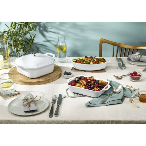 STAUB Cookware Sets*4-Pc, Mixed Baking Dish Set, White