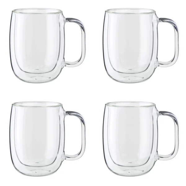 ZWILLING Mugs*4-Pc  Mug Set Transparent