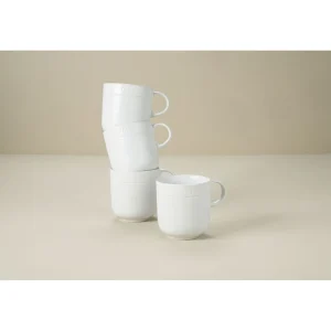 STAUB Mugs*4-Pc  Mug Set White