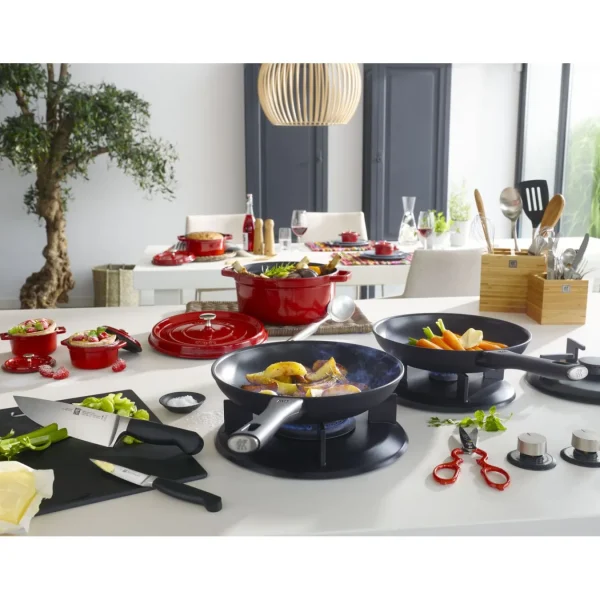 ZWILLING Cookware Sets*2-Pc, Non-Stick, Aluminum Fry Pan Set Black Matte