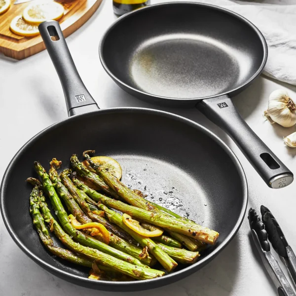 ZWILLING Cookware Sets*2-Pc, Non-Stick, Aluminum Fry Pan Set Black Matte