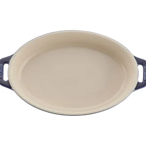 STAUB Baking Dishes*2-Pc, Oval, Baking Dish Set, Dark Blue