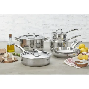 HENCKELS Cookware Sets*10-Pc, Pots And Pans Set Silver