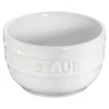 STAUB Bowls*2-Pc, Prep Bowl Set, White