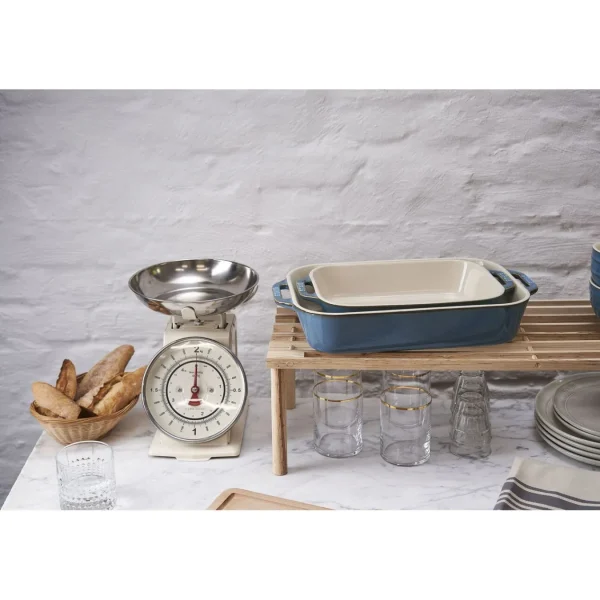 STAUB Baking Dishes*2-Pc, Rectangular Baking Dish Set, Rustic Turquoise