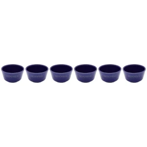 HENCKELS Ramekins*6-Pc, Round, Ramekin Set, Dark Blue