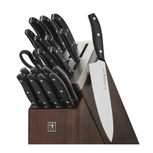 HENCKELS Self Sharpening Knife Sets*20-Pc, Self Sharpening Knife Block Set