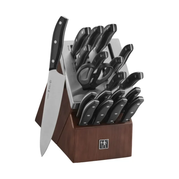 HENCKELS Self Sharpening Knife Sets*20-Pc, Self Sharpening Knife Block Set