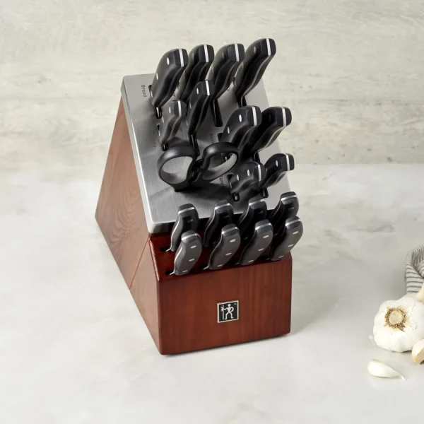 HENCKELS Self Sharpening Knife Sets*20-Pc, Self Sharpening Knife Block Set