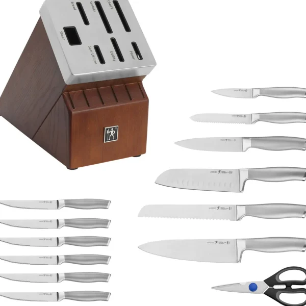 HENCKELS Self Sharpening Knife Sets*14-Pc, Self-Sharpening Knife Block Set