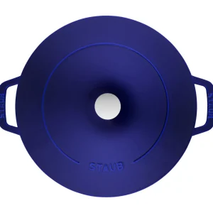 STAUB Cookware Sets*4-Pc Stackable Set,, Cast Iron Dark Blue