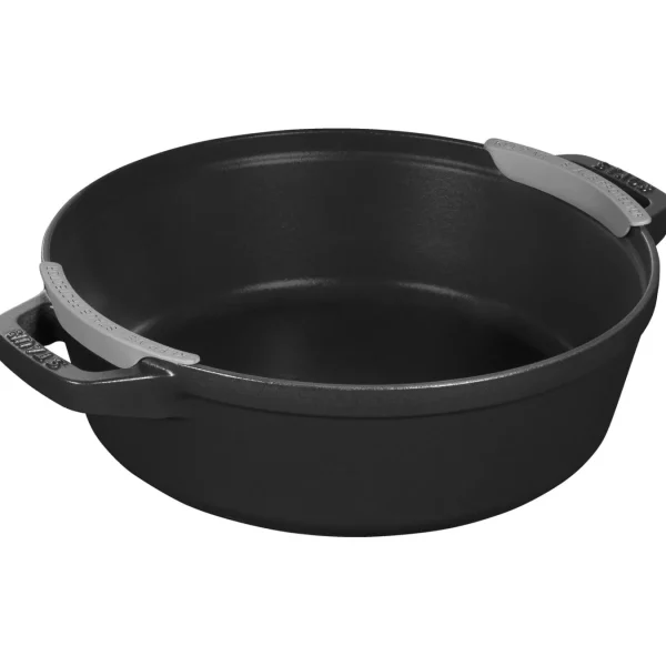STAUB Cookware Sets*4-Pc Stackable Set,, Cast Iron Black Matte