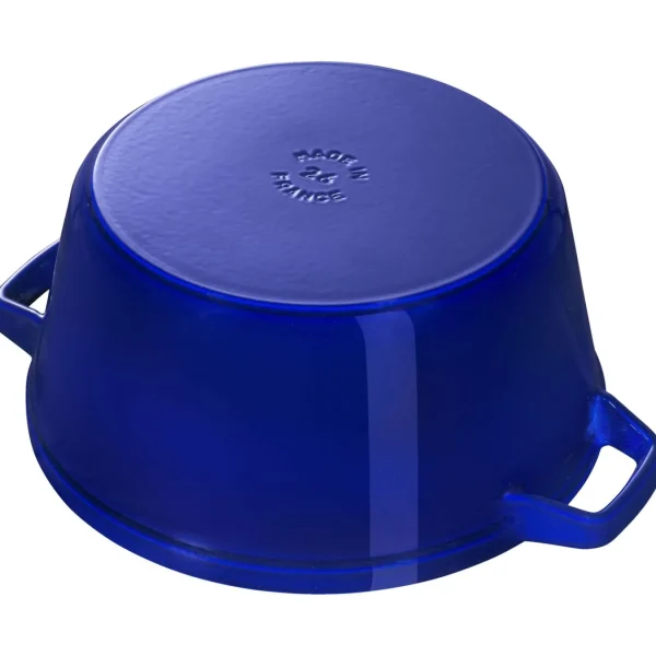 STAUB Cookware Sets*4-Pc Stackable Set,, Cast Iron Dark Blue