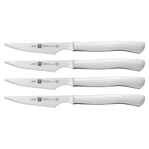 ZWILLING Steak Knife Sets*4-Pc, Stainless Steel Serrated Steak Knife Set