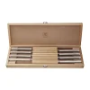 ZWILLING Steak Knife Sets*8-Pc, Stainless Steel Serrated Steak Knife Set With Wood Presentation Case