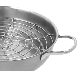DEMEYERE Specialty Cookware*4-Pc Stainless Steel Stovetop Smoker Set Silver
