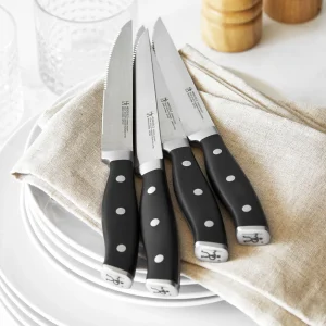 HENCKELS Steak Knife Sets*4-Pc, Steak Knife Set - Black Black Matte