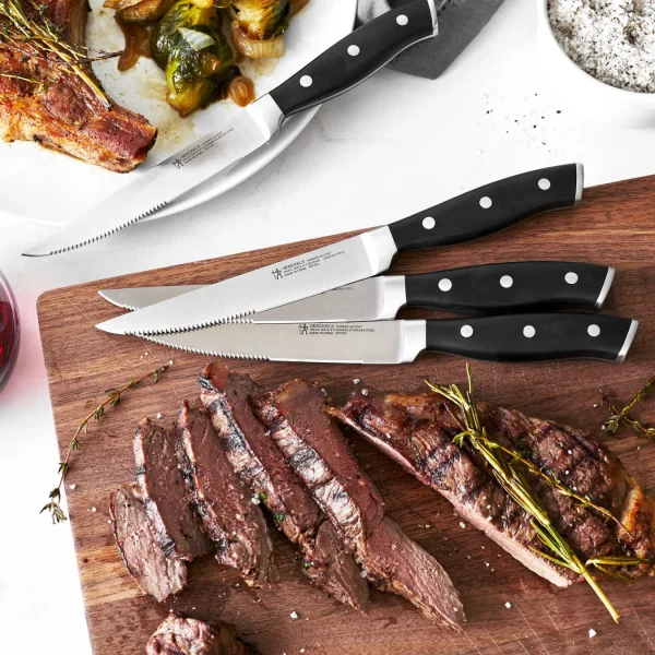 HENCKELS Steak Knife Sets*4-Pc, Steak Knife Set - Black Black Matte