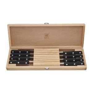ZWILLING Steak Knife Sets*8-Pc, Steak Knife Set With Wood Presentation Case