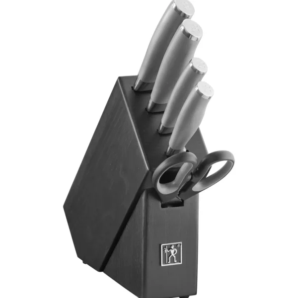 HENCKELS Knife Block Sets*6-Pc, Studio Knife Block Set , Black Matte
