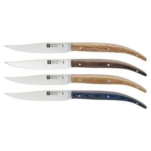 ZWILLING Steak Knife Sets*4-Pc, Toro Steak Knife Set In Beechwood Presentation Box Mixed Colors