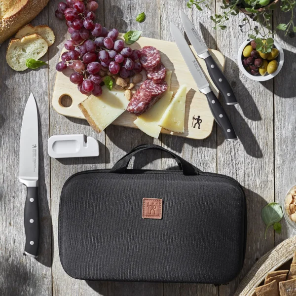 HENCKELS Knife Sets*6-Pc, Travel Knife Set Black Matte