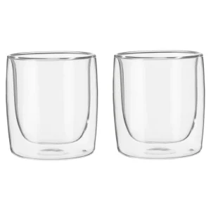 ZWILLING Glassware*2-Pc Tumbler Glass Set, Double Wall Transparent