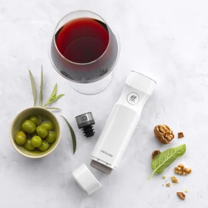 ZWILLING Wine Accessories*3-Pc Vacuum Wine Sealer Set Grey