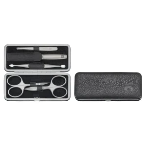 ZWILLING Manicure Sets*5-Pc, Yak Frame Case Black Black Matte