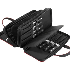 ZWILLING Knife Accessories*21-Pocket Knife Case & Lock Black Matte