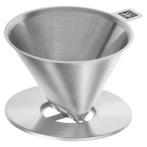 ZWILLING Coffee World*Pour Over Coffee Dripper, 18/10 Stainless Steel