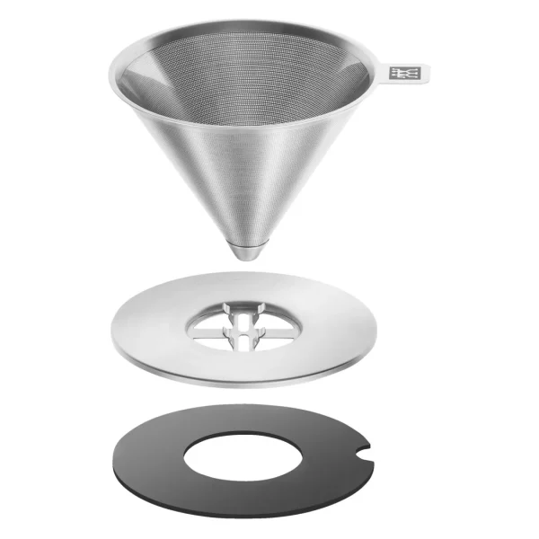 ZWILLING Coffee World*Pour Over Coffee Dripper, 18/10 Stainless Steel