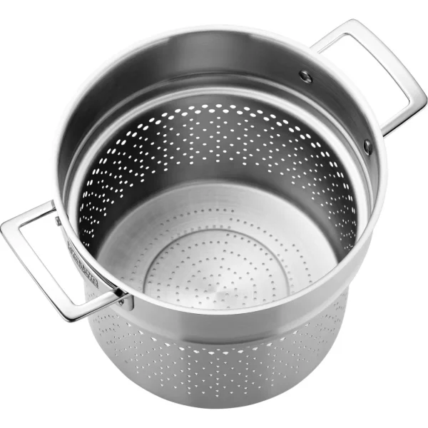ZWILLING Steamer Inserts*8 Qt, 5 Ply Steamer Insert Silver