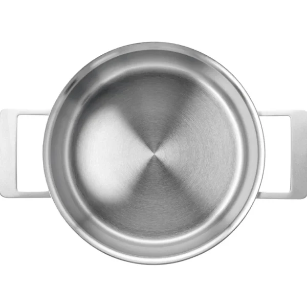 DEMEYERE Stew Pots*5.5 Qt, 18/10 Stainless Steel, Dutch Oven With Lid Silver