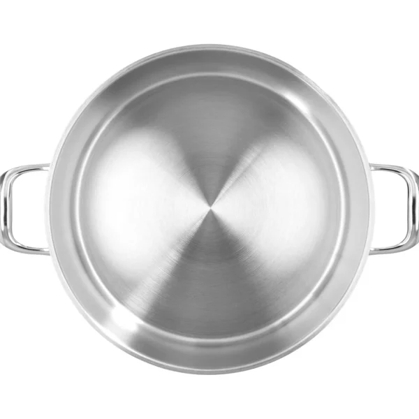 DEMEYERE Dutch Ovens*8.9 Qt, 18/10 Stainless Steel, Dutch Oven With Lid Silver