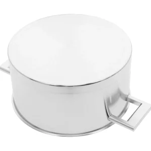 DEMEYERE Stew Pots*5.5 Qt, 18/10 Stainless Steel, Dutch Oven With Lid Silver