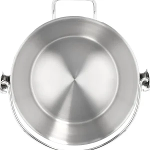 DEMEYERE Specialty Cookware*10.6 Qt, 18/10 Stainless Steel, Maslin Pan Silver