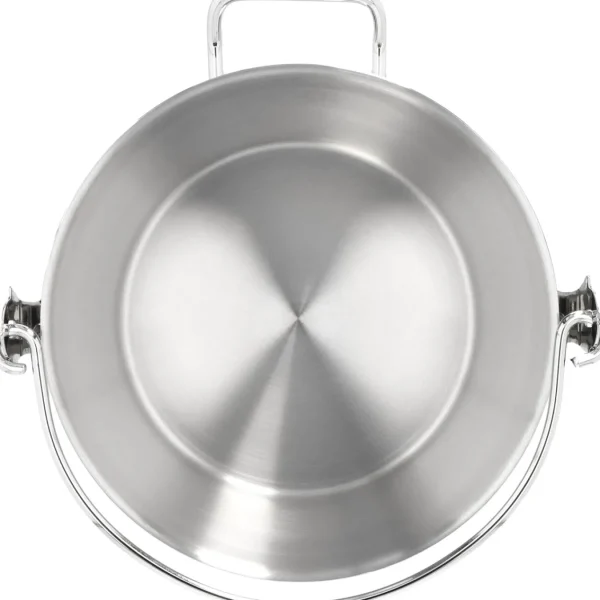 DEMEYERE Specialty Cookware*10.6 Qt, 18/10 Stainless Steel, Maslin Pan Silver