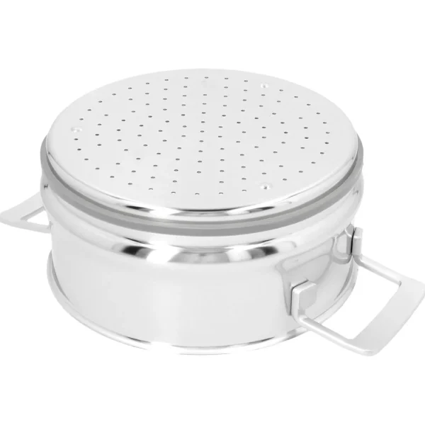 DEMEYERE Steamer Inserts*5.5 Qt, 18/10 Stainless Steel Steamer Insert Silver