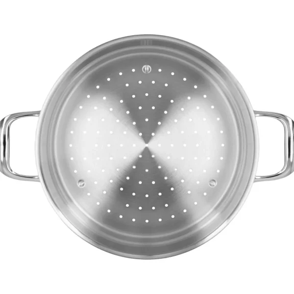 DEMEYERE Steamer Inserts*5.5 Qt, 18/10 Stainless Steel Steamer Insert Silver
